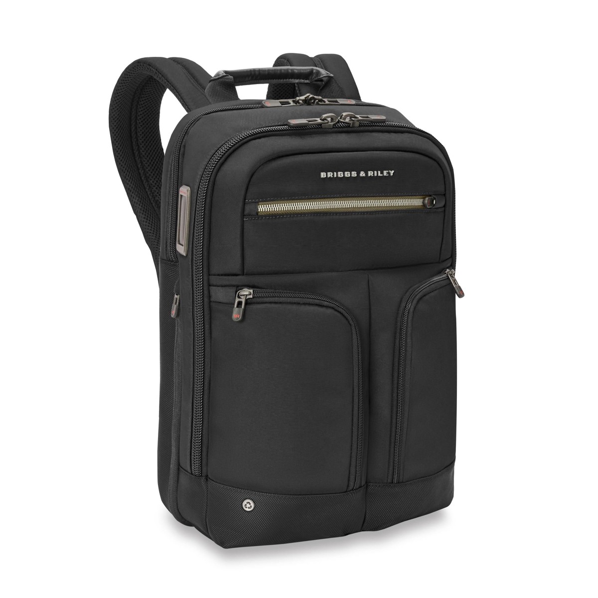 Briggs & Riley AK123X-4 HTA Slim Expandable Backpack - Black