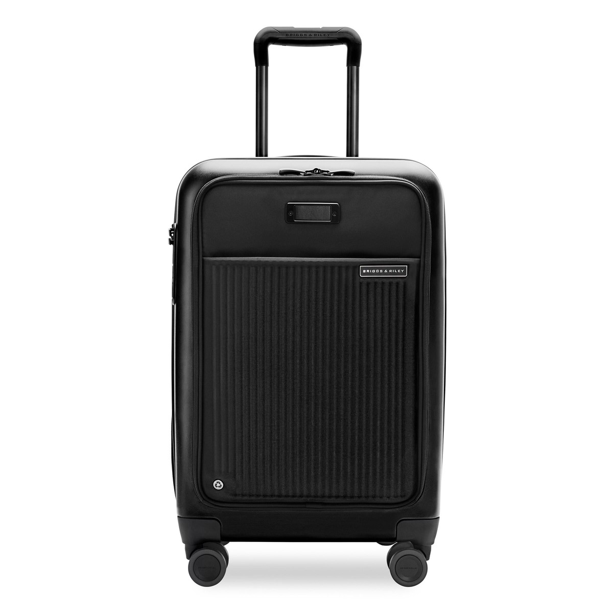 Briggs & Riley SU322FCXSP-4 Sympatico 3.0 Essential Front Pocket Carry-On Expandable Spinner - Black
