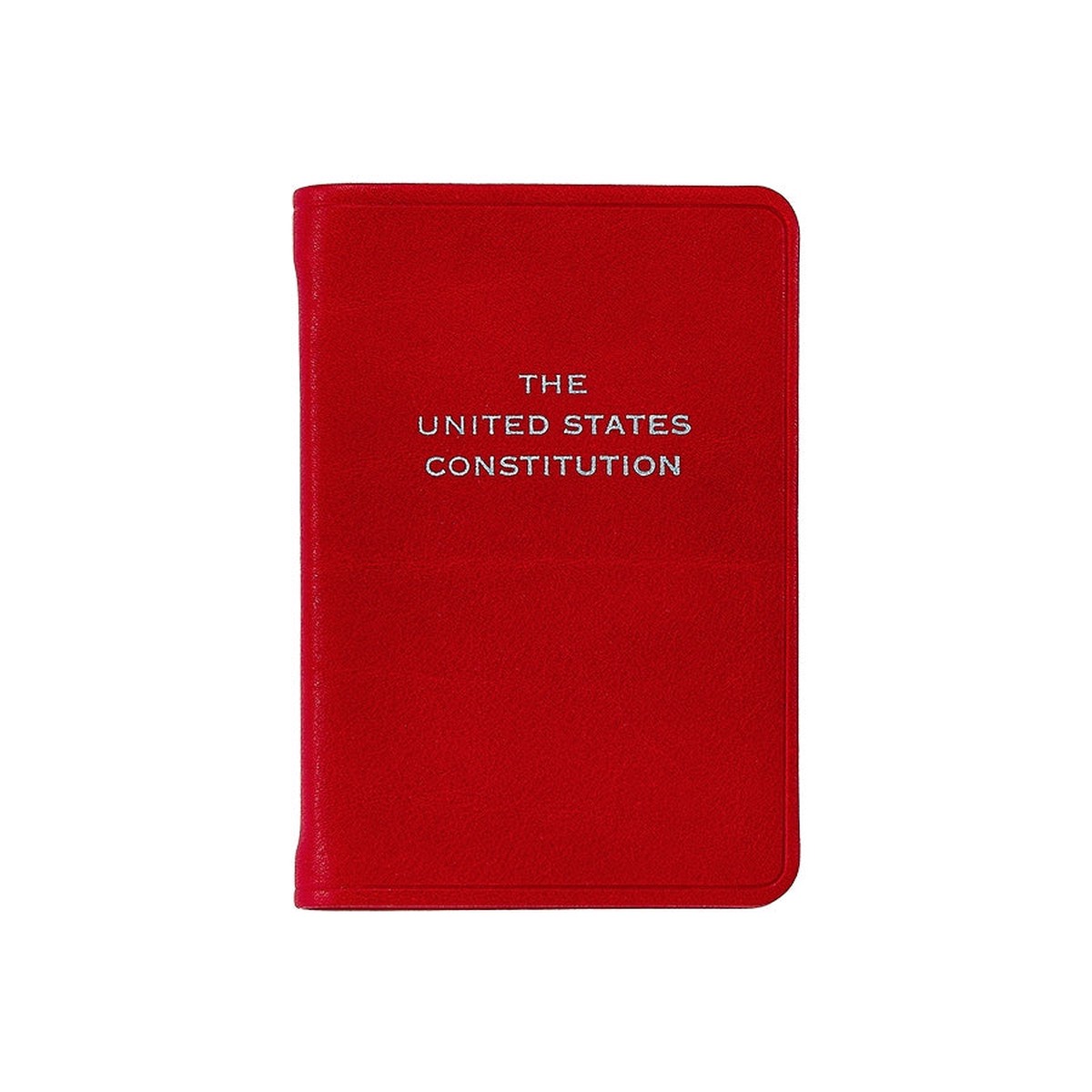 Graphic Image Mini United States Constitution Red Traditional Leather