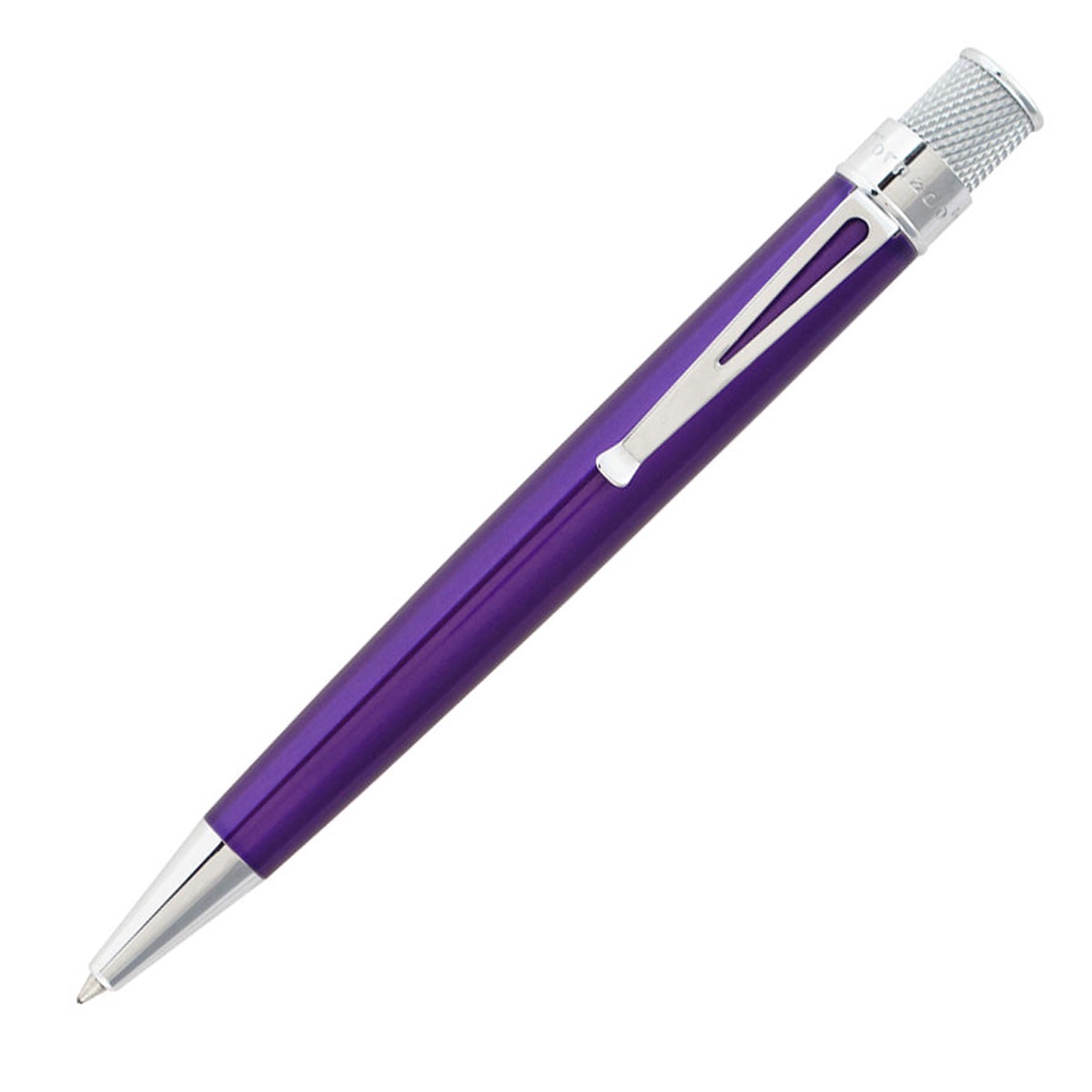 Retro 1951 Tornado Classic Lacquer Rollerball Pen Purple