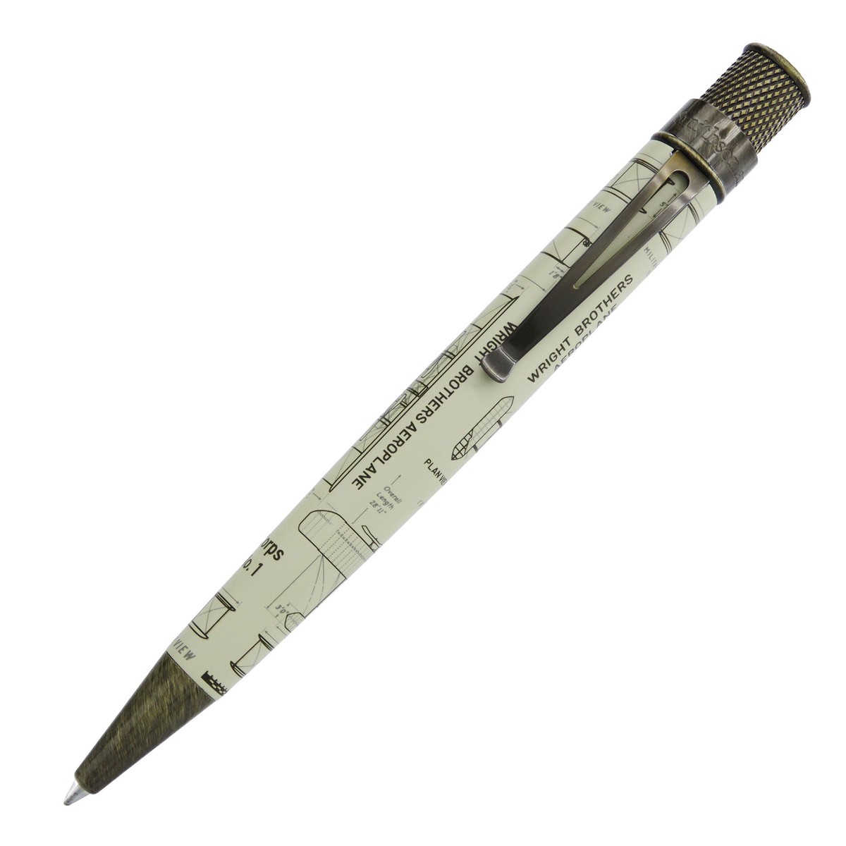 Retro 51 Smithsonian Wright Brothers Aeroplane Rollerball Pen
