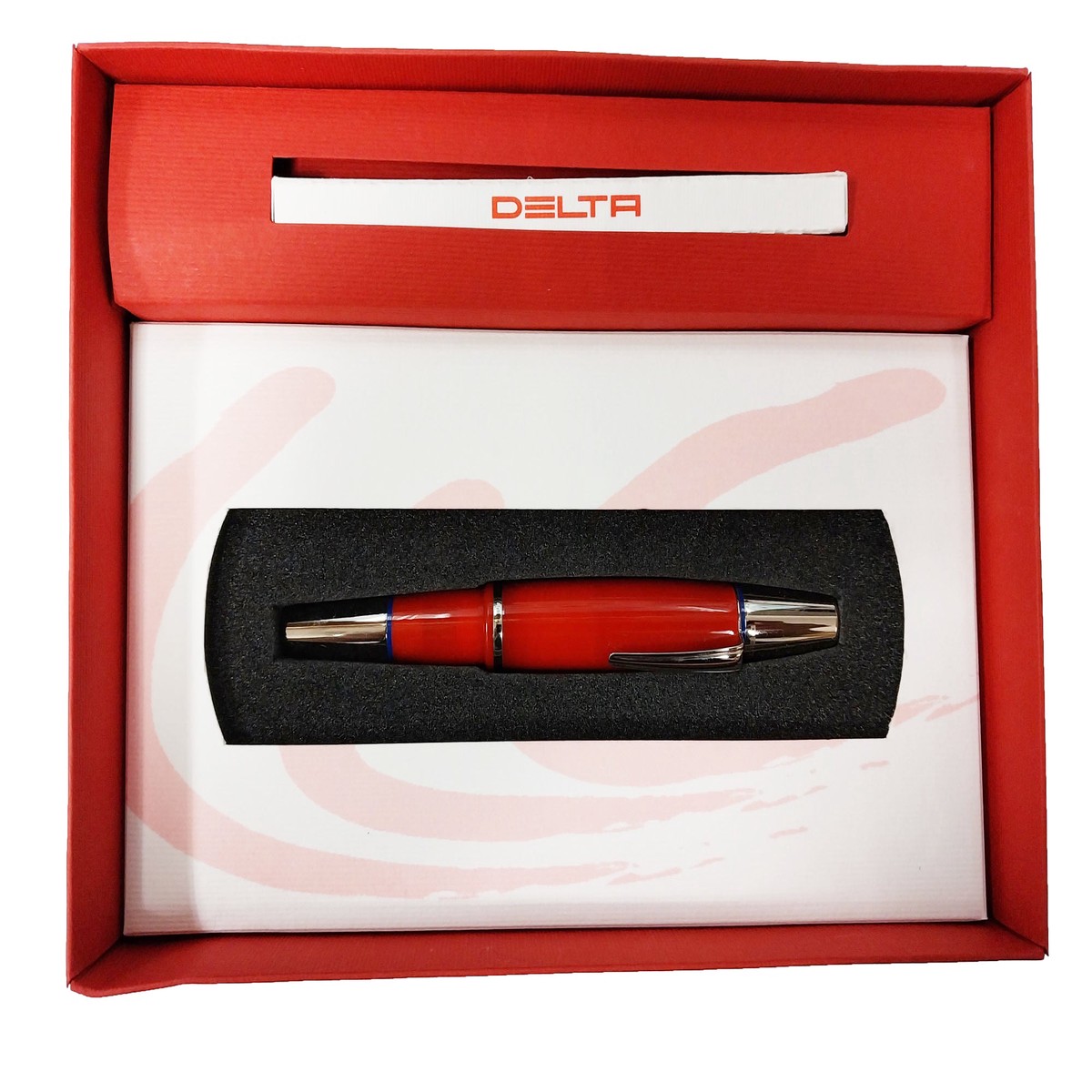 Delta Monza Red Fountain Pen Medium