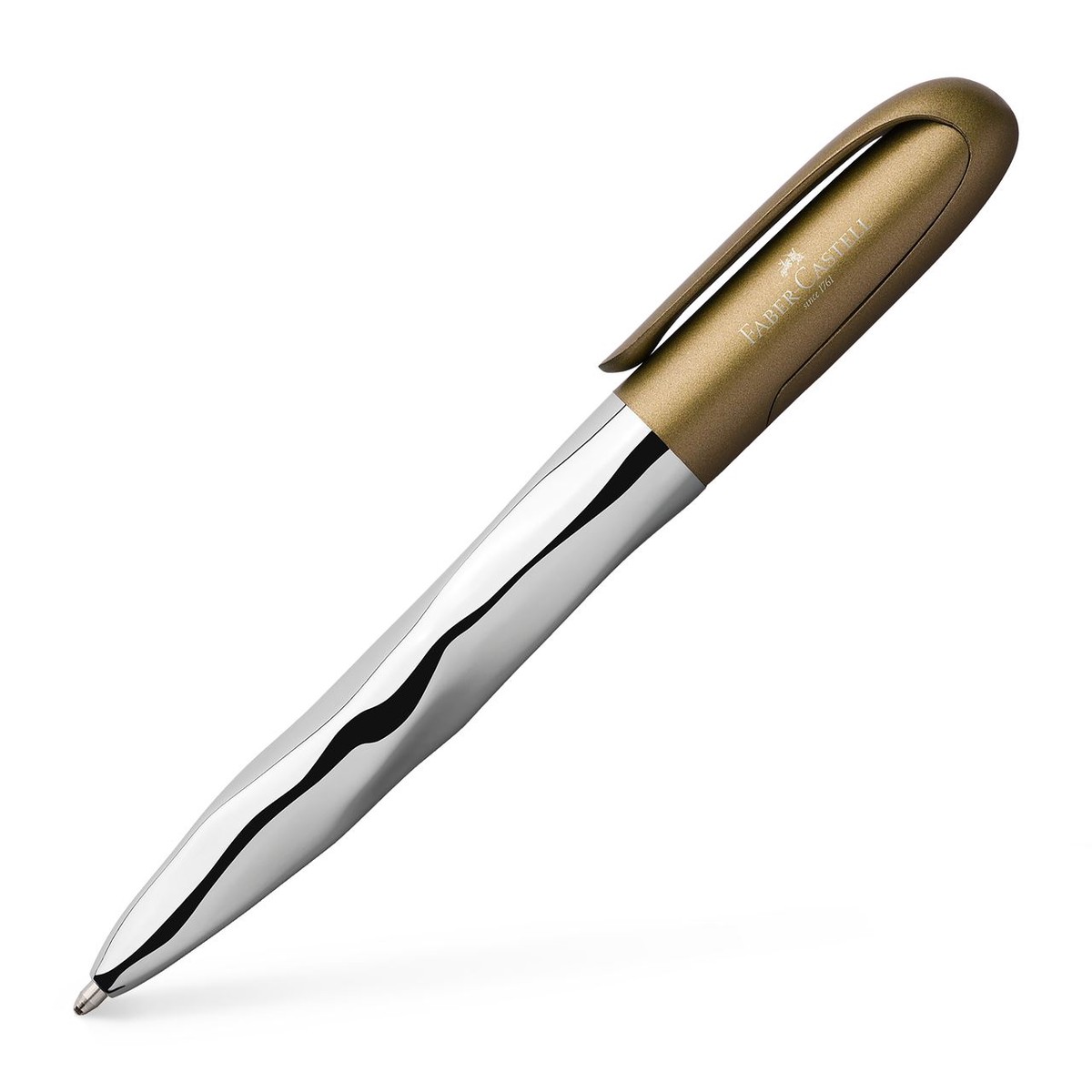 Faber-Castell n'ice pen Metallic Twist Ballpoint Pen Olive Green
