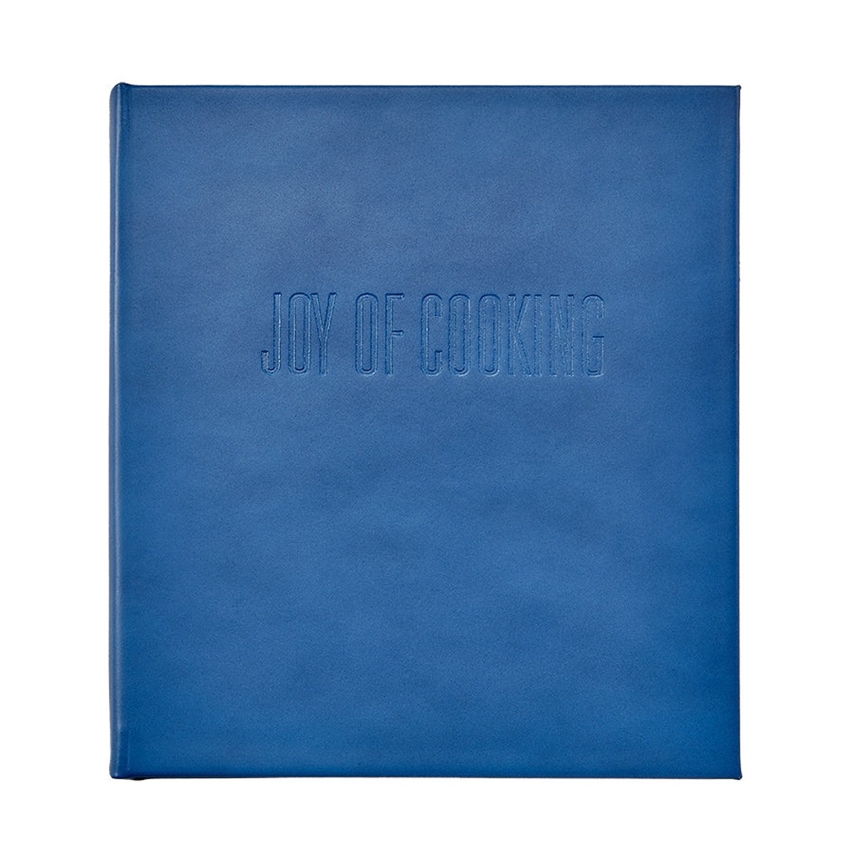 Graphic Image Joy of Cooking Blue Leather