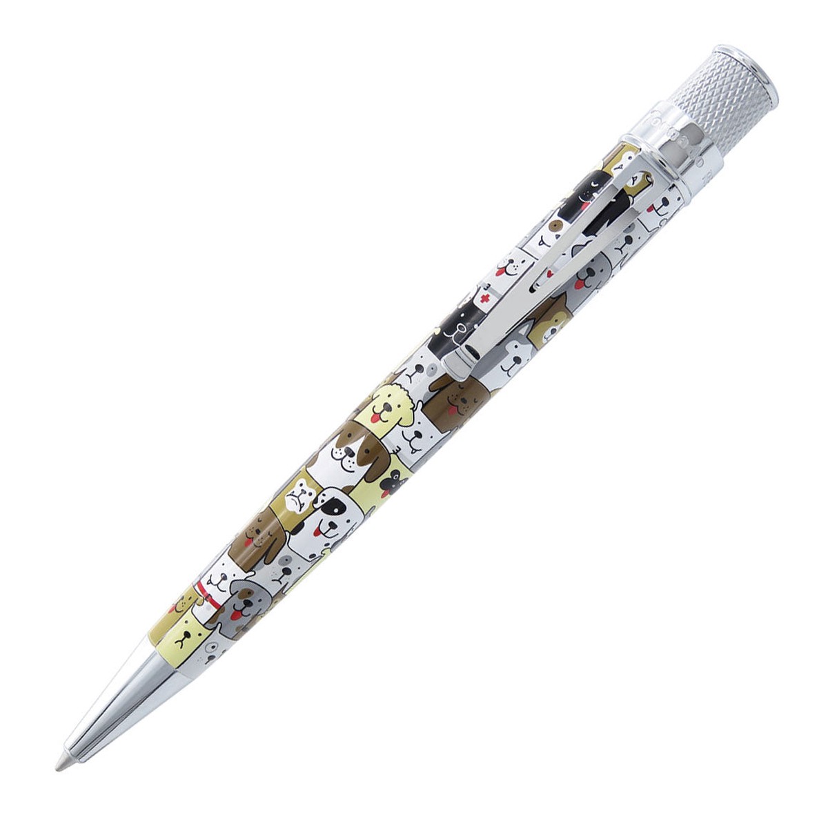 Retro 1951 Tornado Rescue Ballpoint Pen Dog Series III