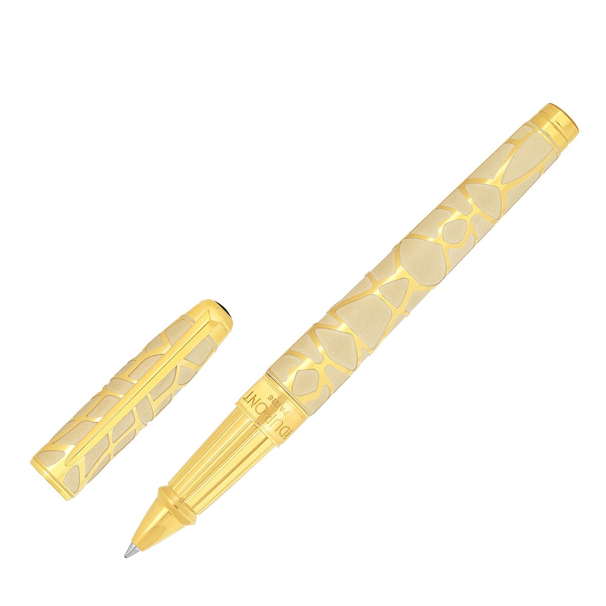 S. T. Dupont Line D Eternity Orlinski Collaboration Large Rollerball Pen Gold