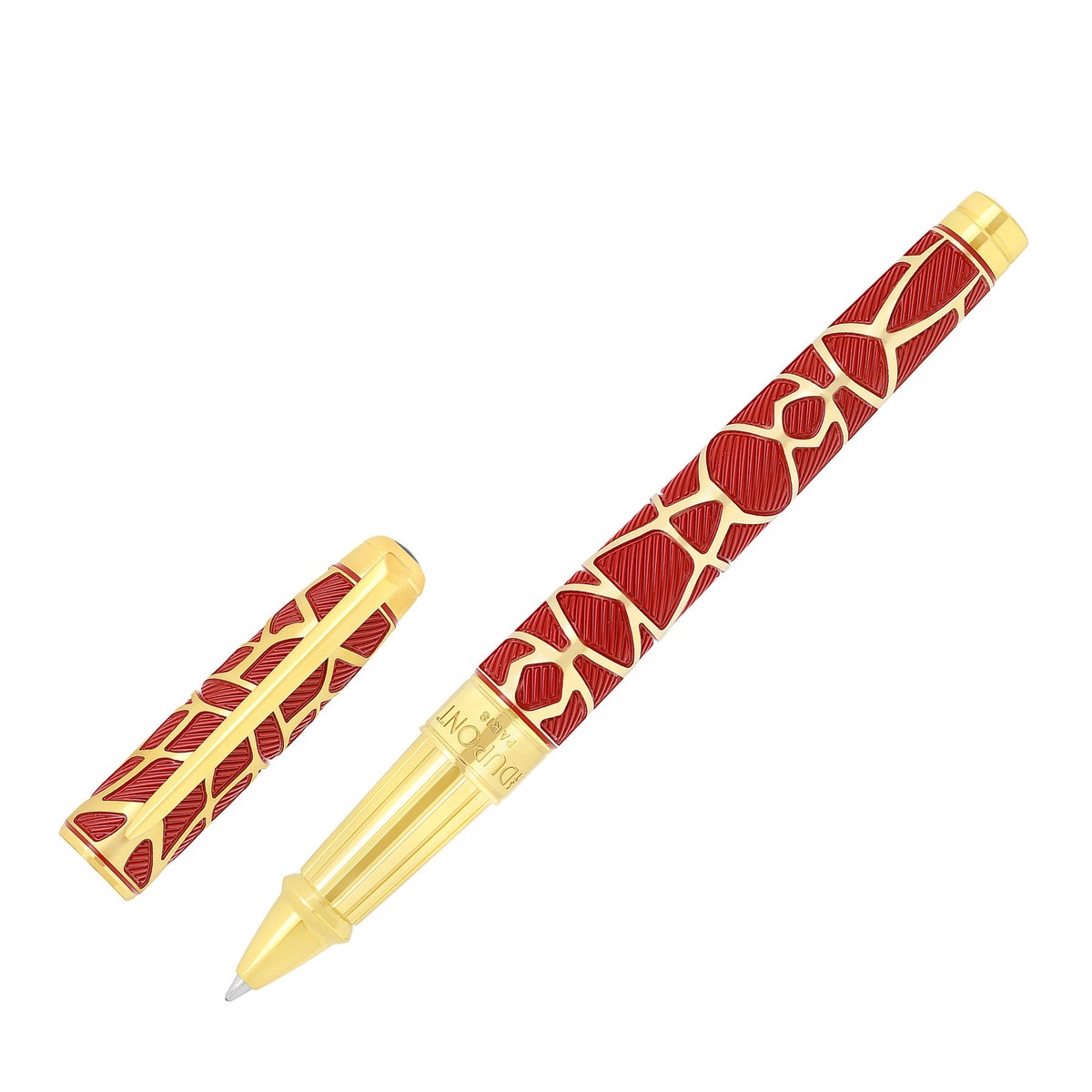 S. T. Dupont Line D Eternity Orlinski Collaboration Large Rollerball Pen Red