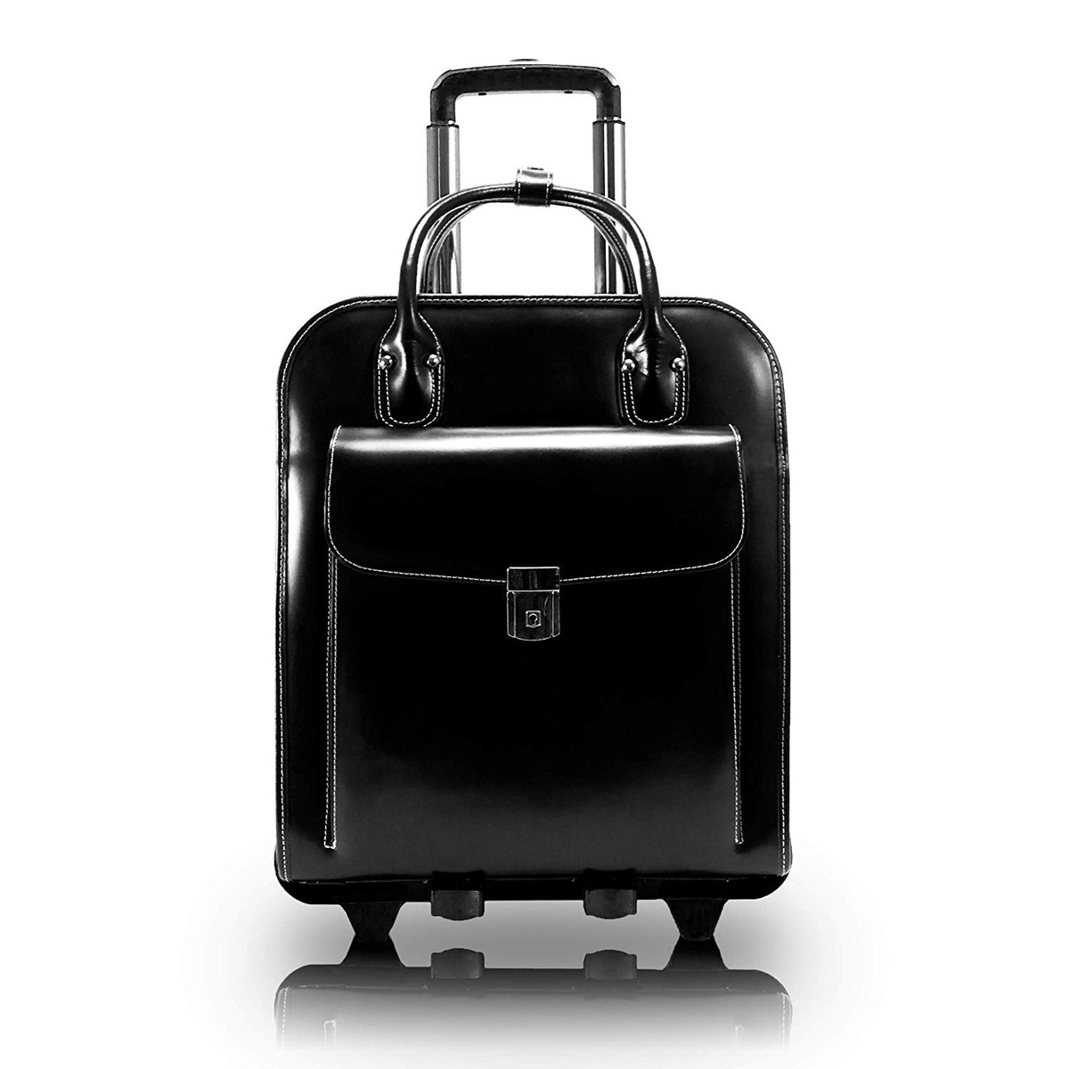 McKleinUSA LA Grange 96499 Pink Leather Vertical Detachable-