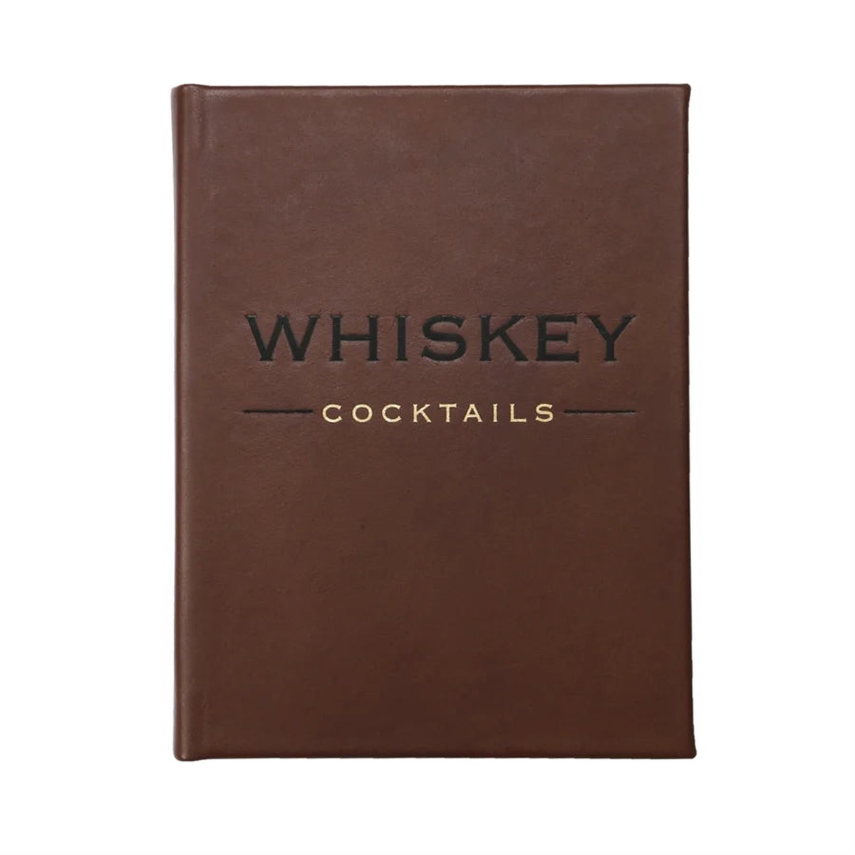Graphic Image Whiskey Cocktails Genuine Leather