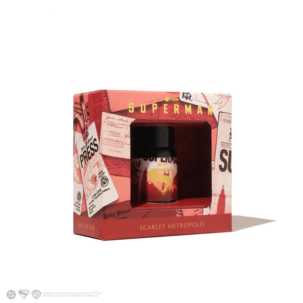 Ferris Wheel Press Warner Bros. | Superman | Scarlet Metropolis 10ml Ink