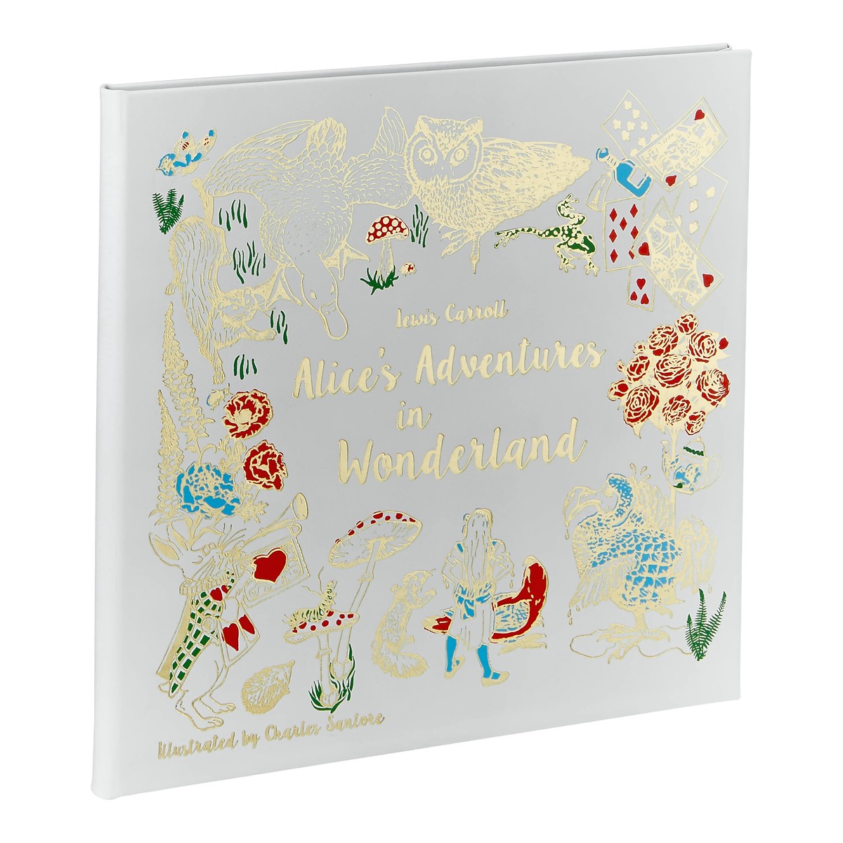 Graphic Image Alice's Adventures in Wonderland Ice Bonded Leather