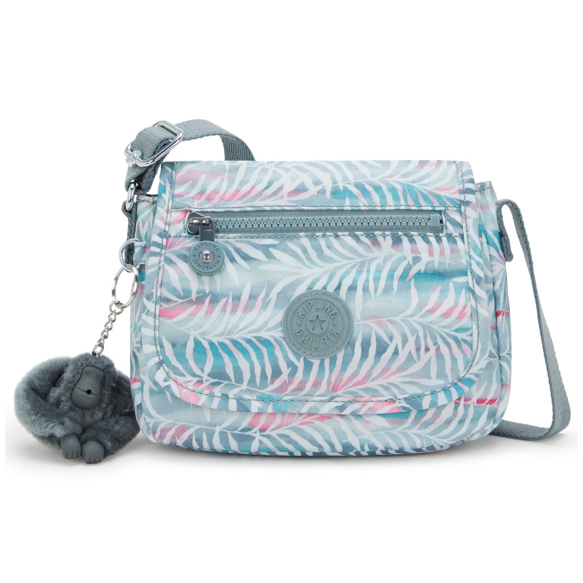 Kipling Sabian Printed Crossbody Mini Bag - Palmtree Leaves