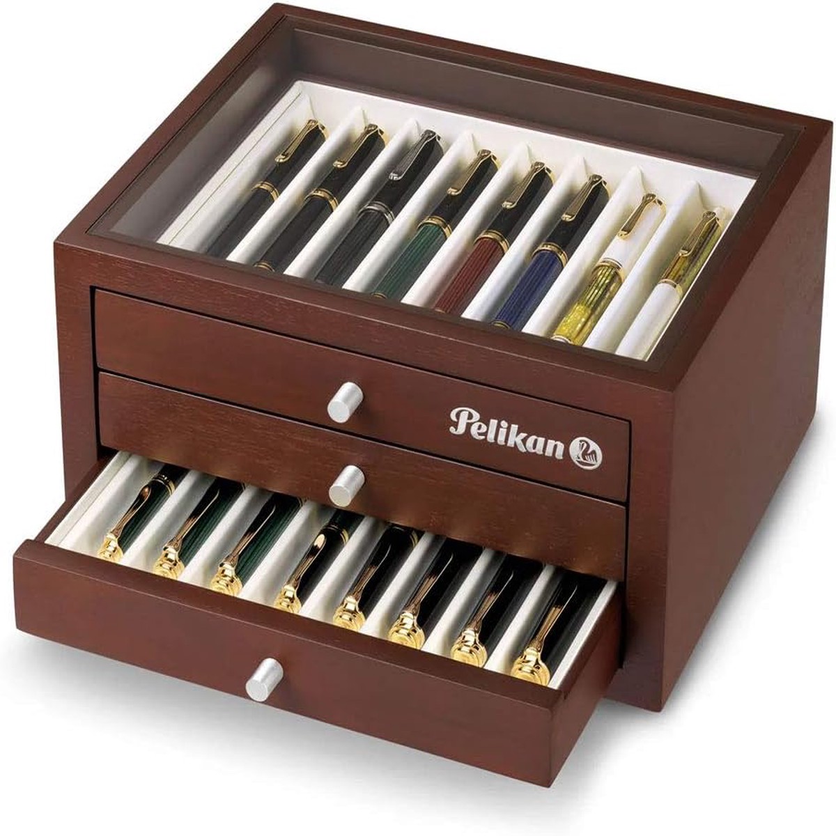 Pelikan Wood Collector's BOx For 24 Writing Instruments