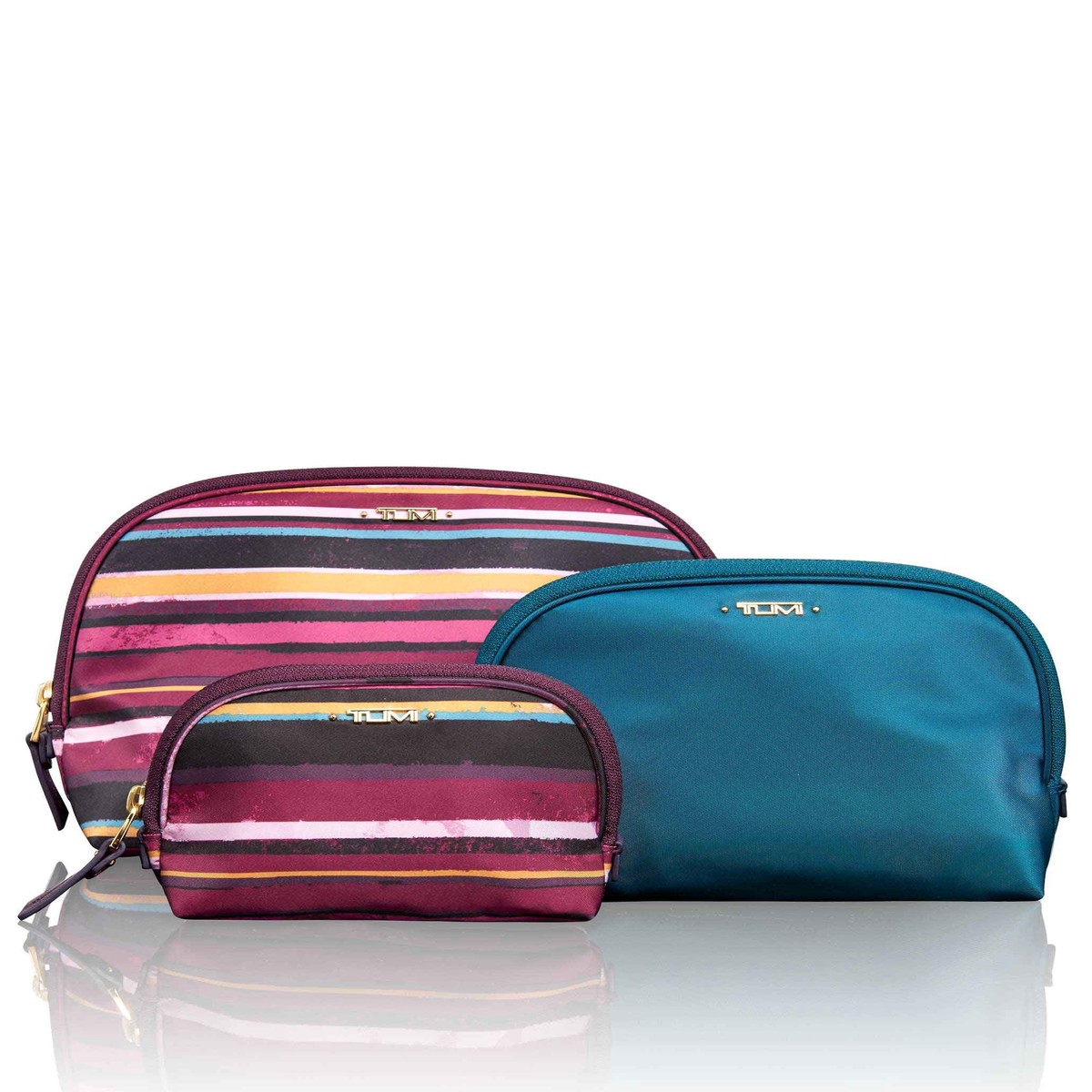 TUMI Voyageur Nesting Pouch Set Peony Floral