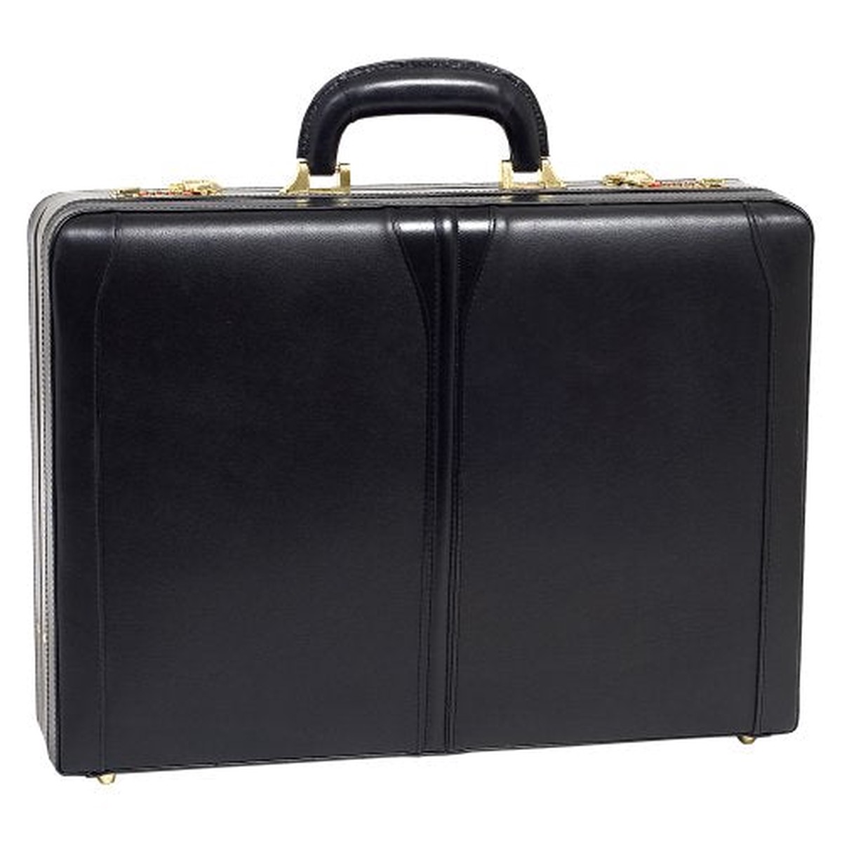 McKlein USA Turner Leather Expandable Attache Case