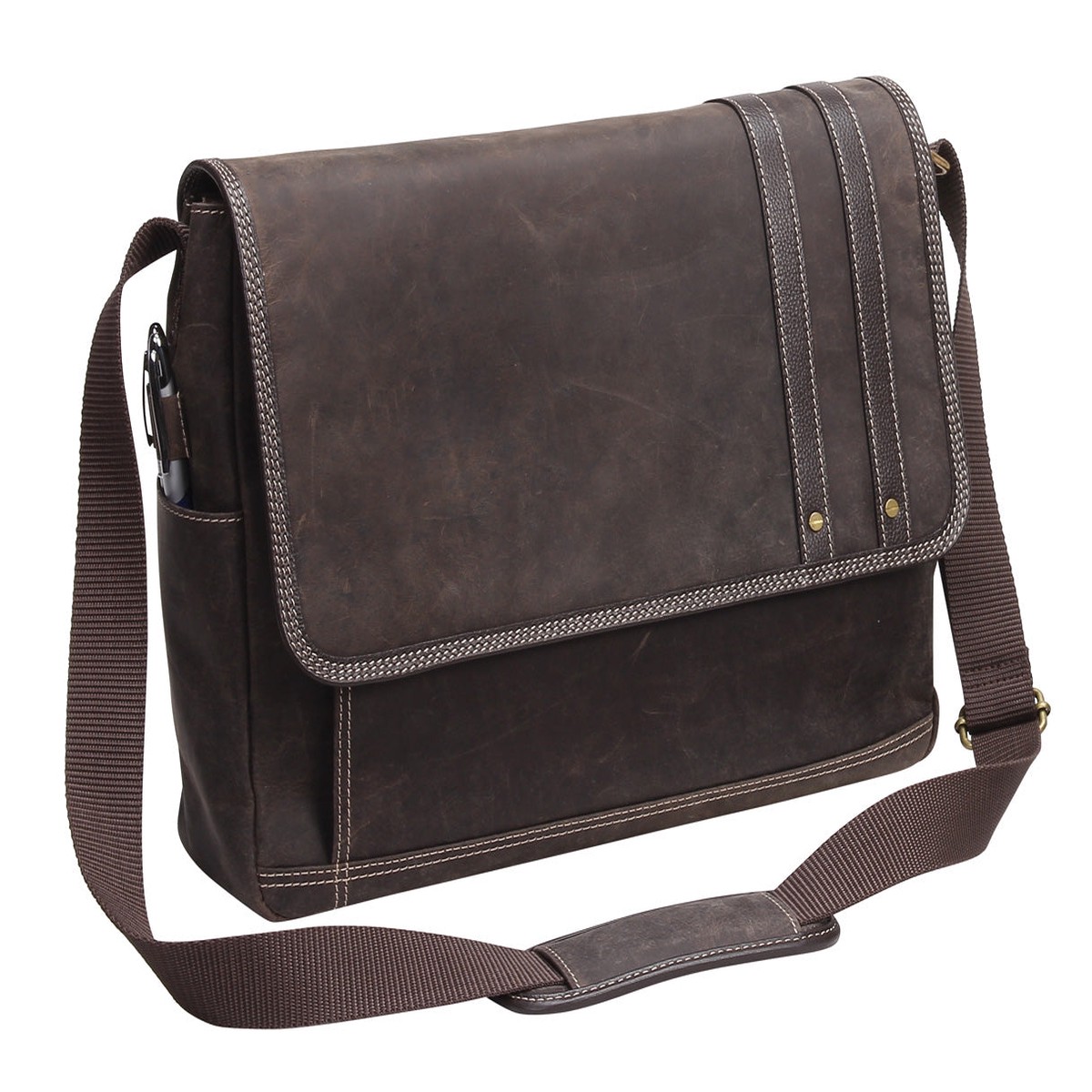 Preferred Nation Tuscany Messenger Brown