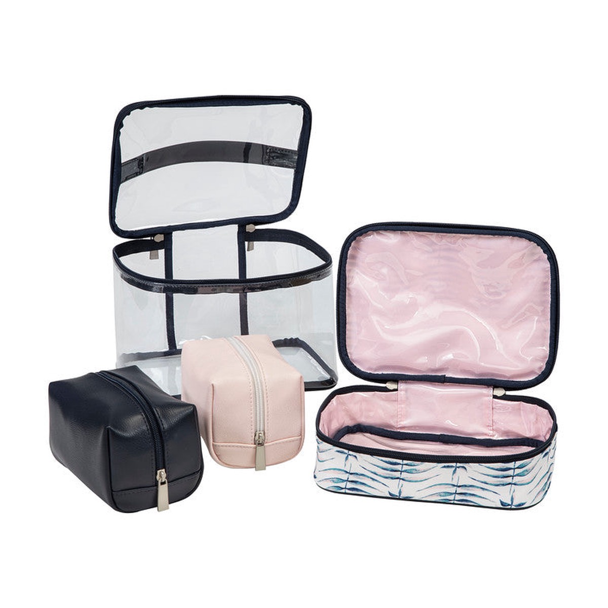 Ricardo Beverly Hills Indio Softside 4-Piece Train Case Set