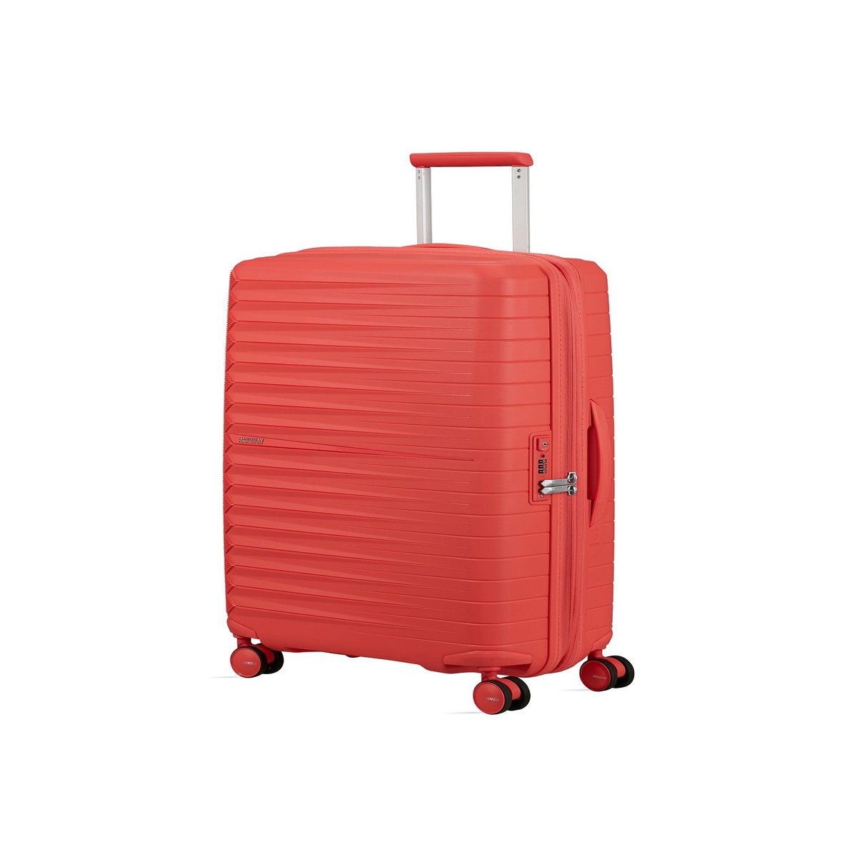 Medium Spinner Suitcase Sunset 68cm Coral