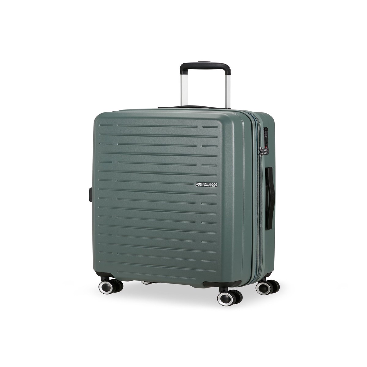 Aerojoy Expandable Spinner Suitcase Medium 66cm Green