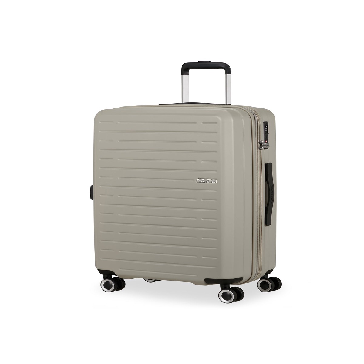 Aerojoy Expandable Spinner Suitcase Medium 66cm Neutral