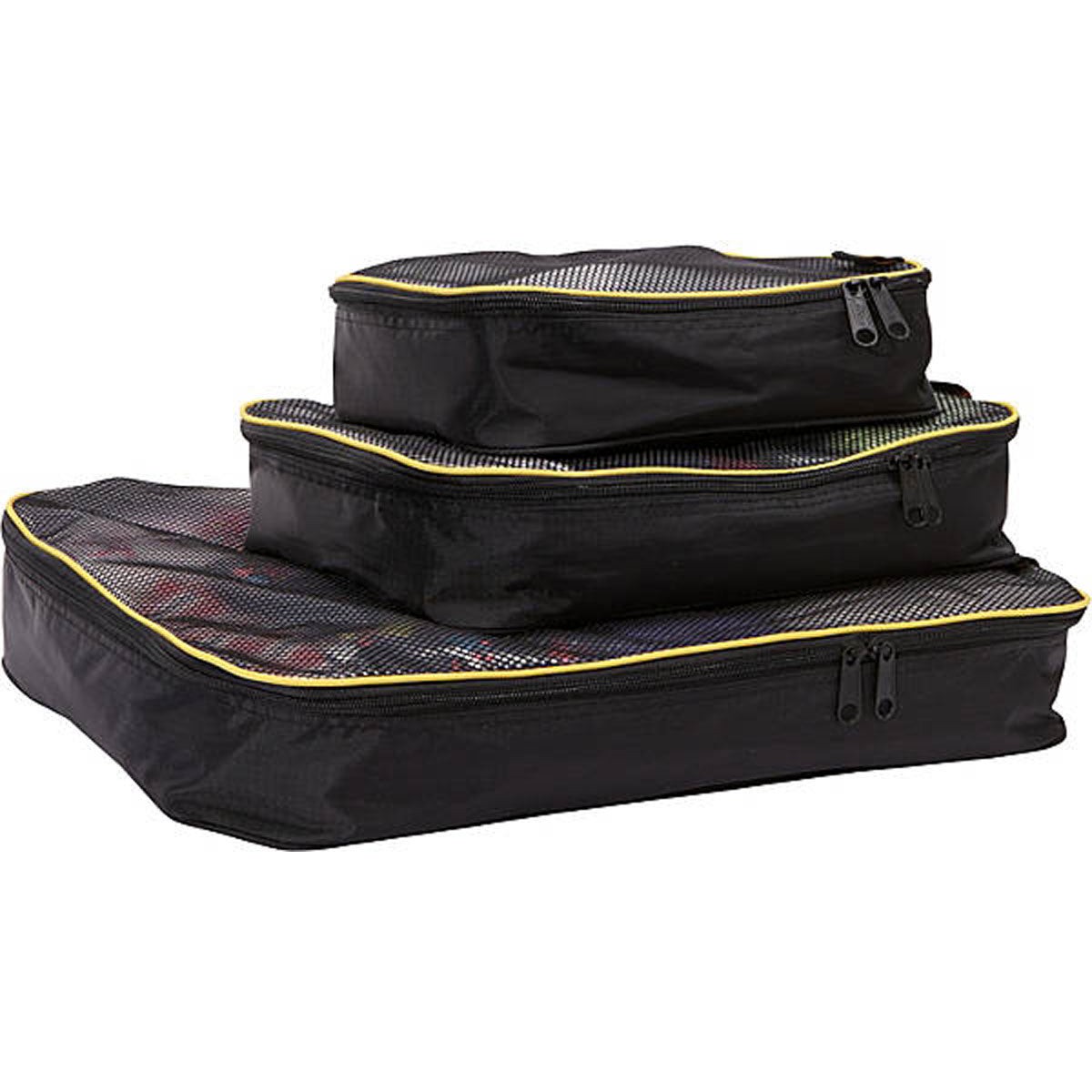 A.SAKS Luggage Packing Essentials, 3 Piece Paks (Square)