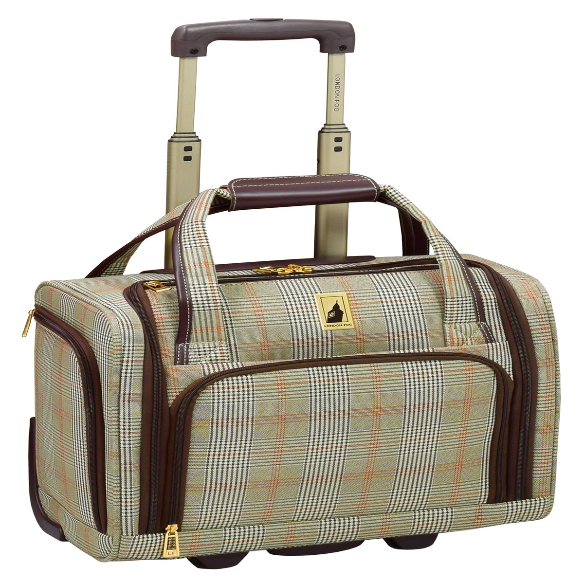 London Fog Knightsbridge 15" 2-Wheel Under The Seat Bag