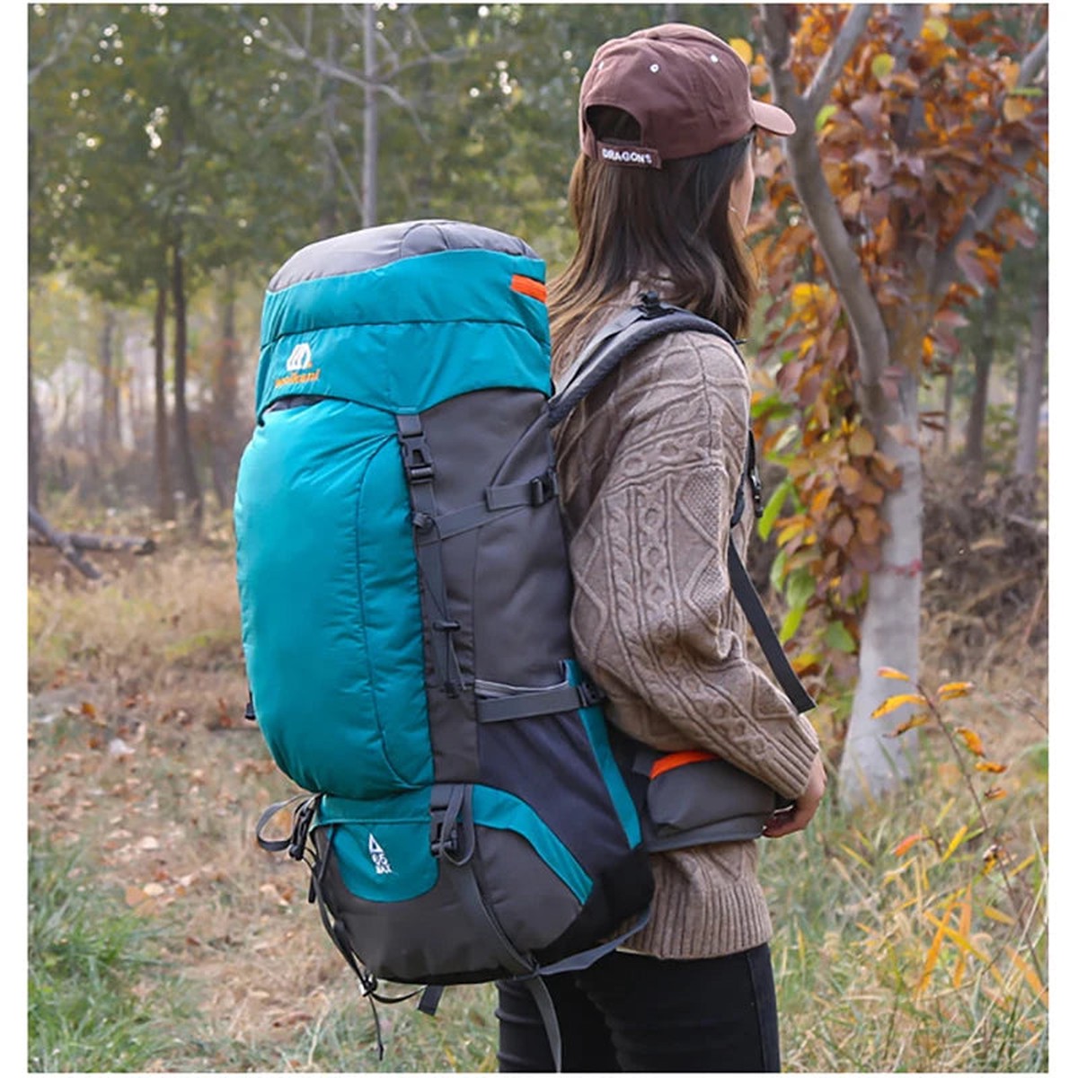 65L Waterproof Outdoor Climbing Backpack