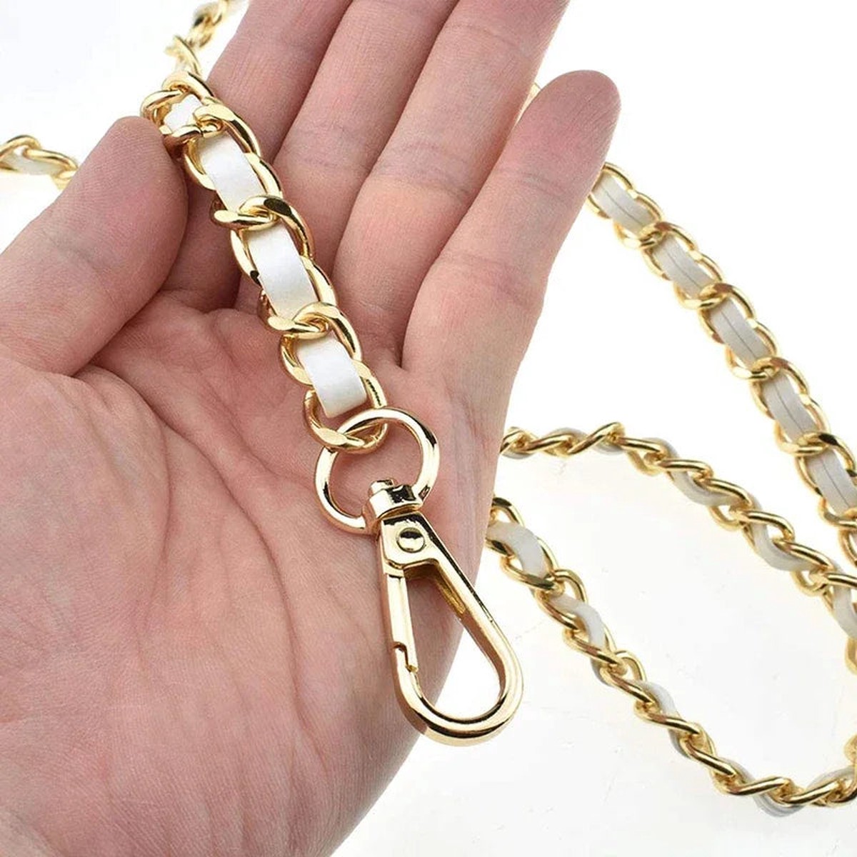 Adjustable 120cm Metal Shoulder Strap for Crossbody Bags
