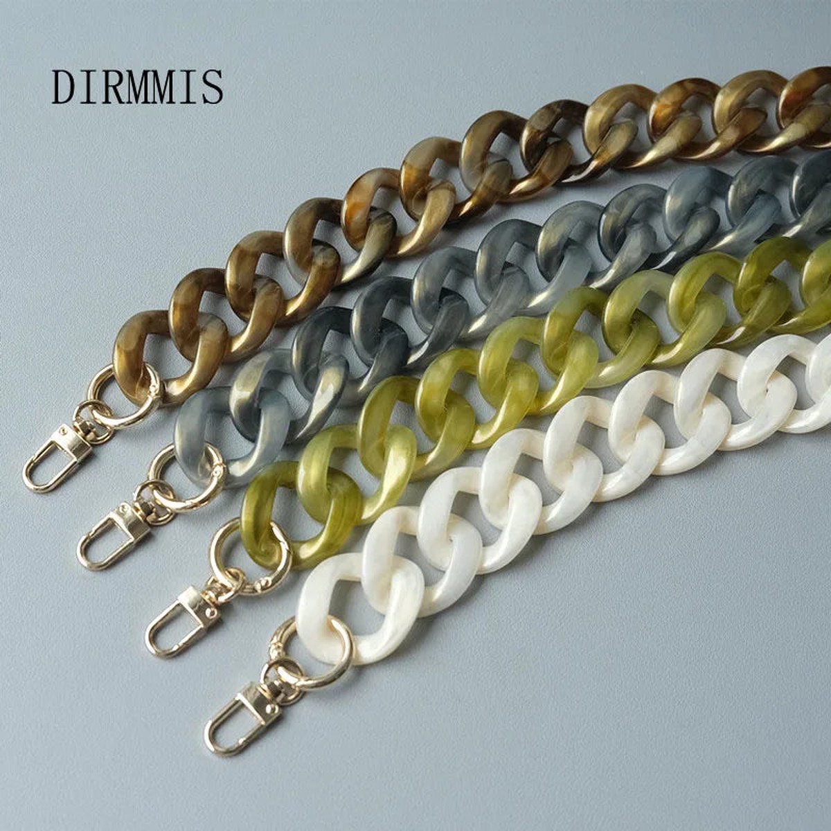 Adjustable Resin Shoulder Chain Bag