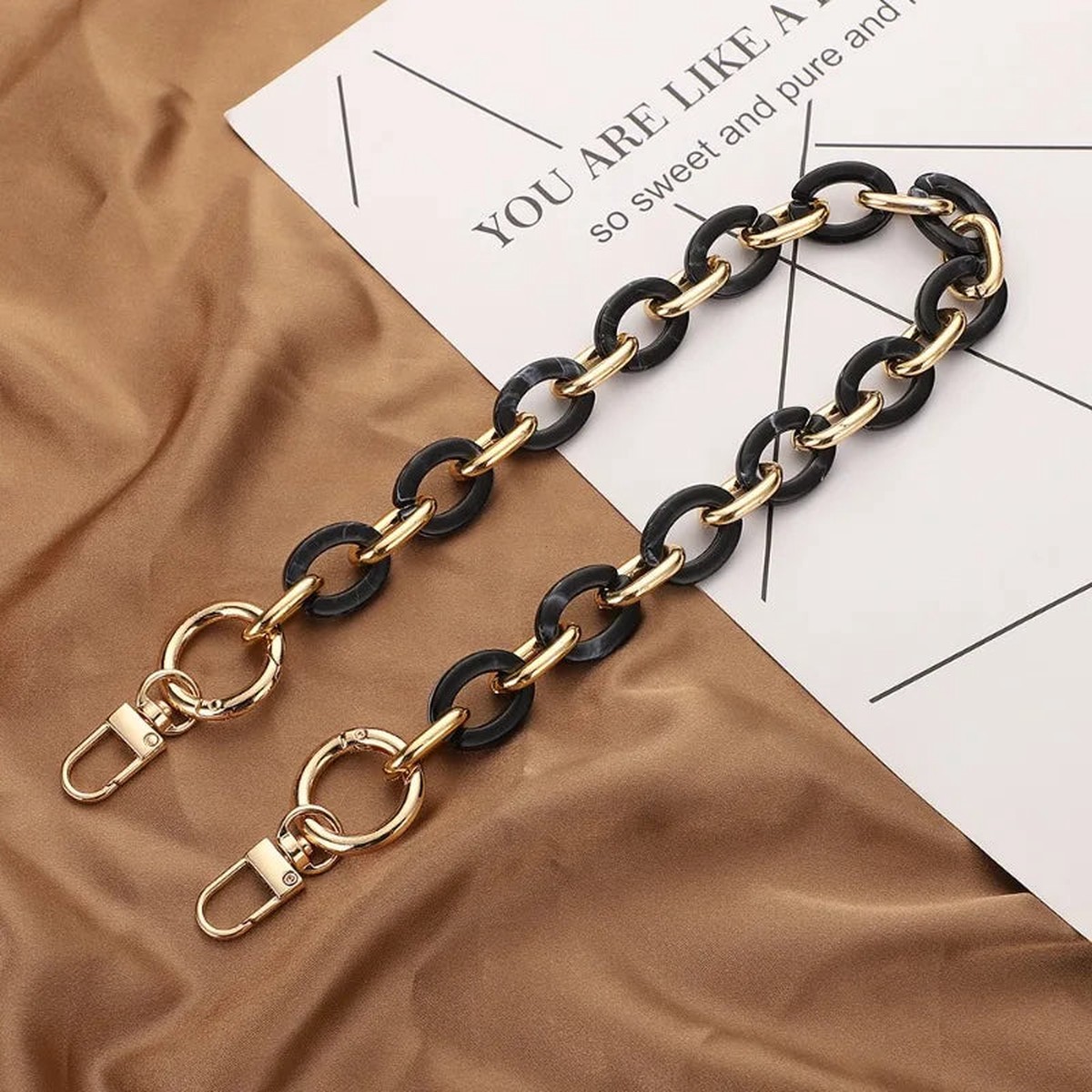 Acrylic Detachable Bag Chain Strap