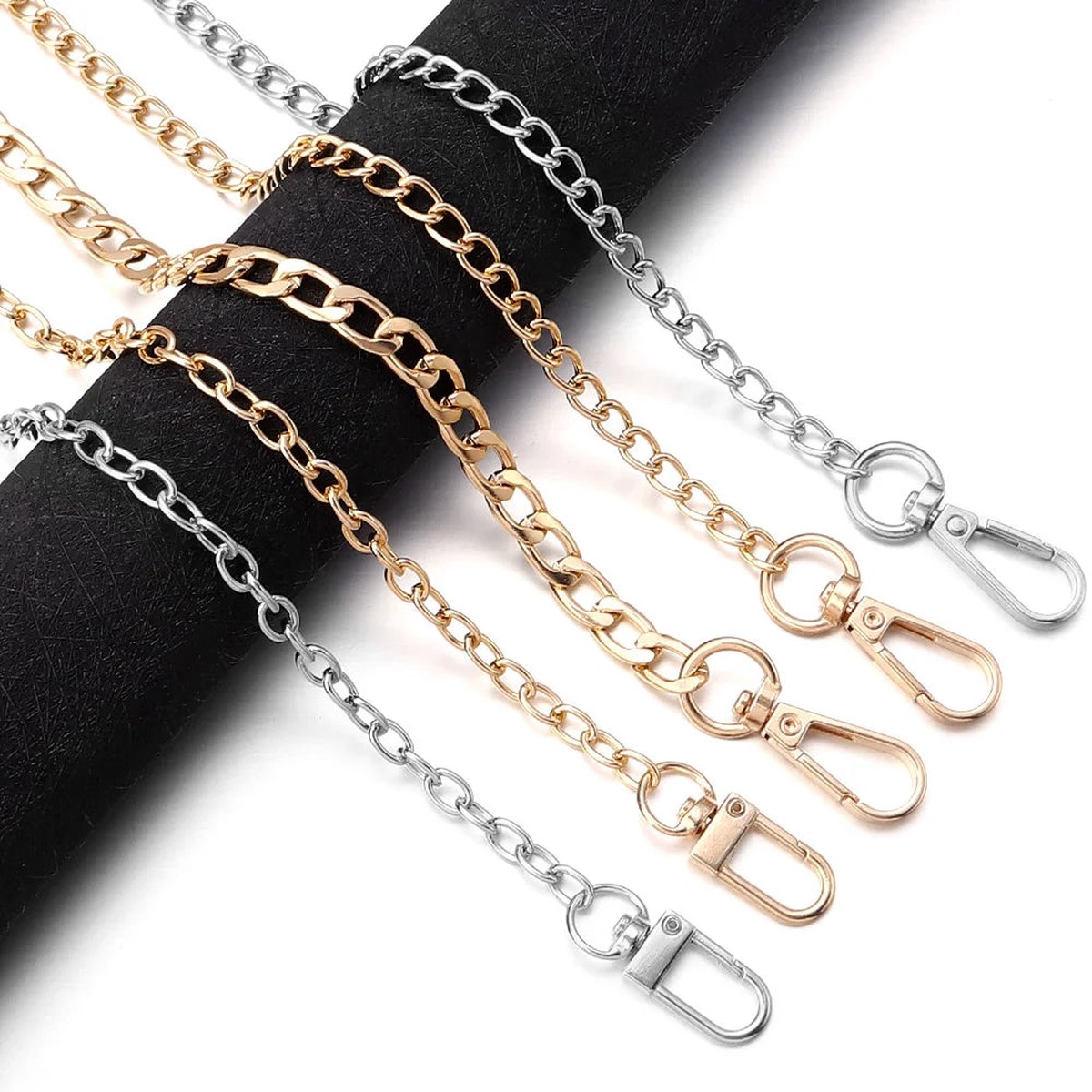 Adjustable Metal Bag Strap Chains